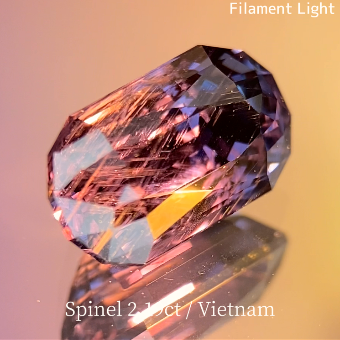 Purple-Violet Spinel 2.198ct / Vietnam