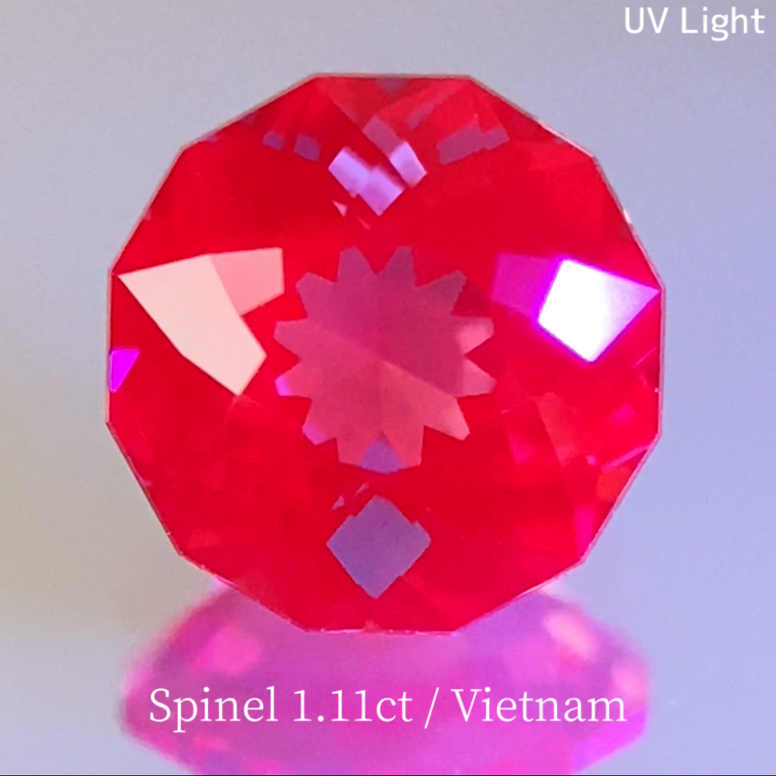 Pink Spinel 1.108ct / Vietnam