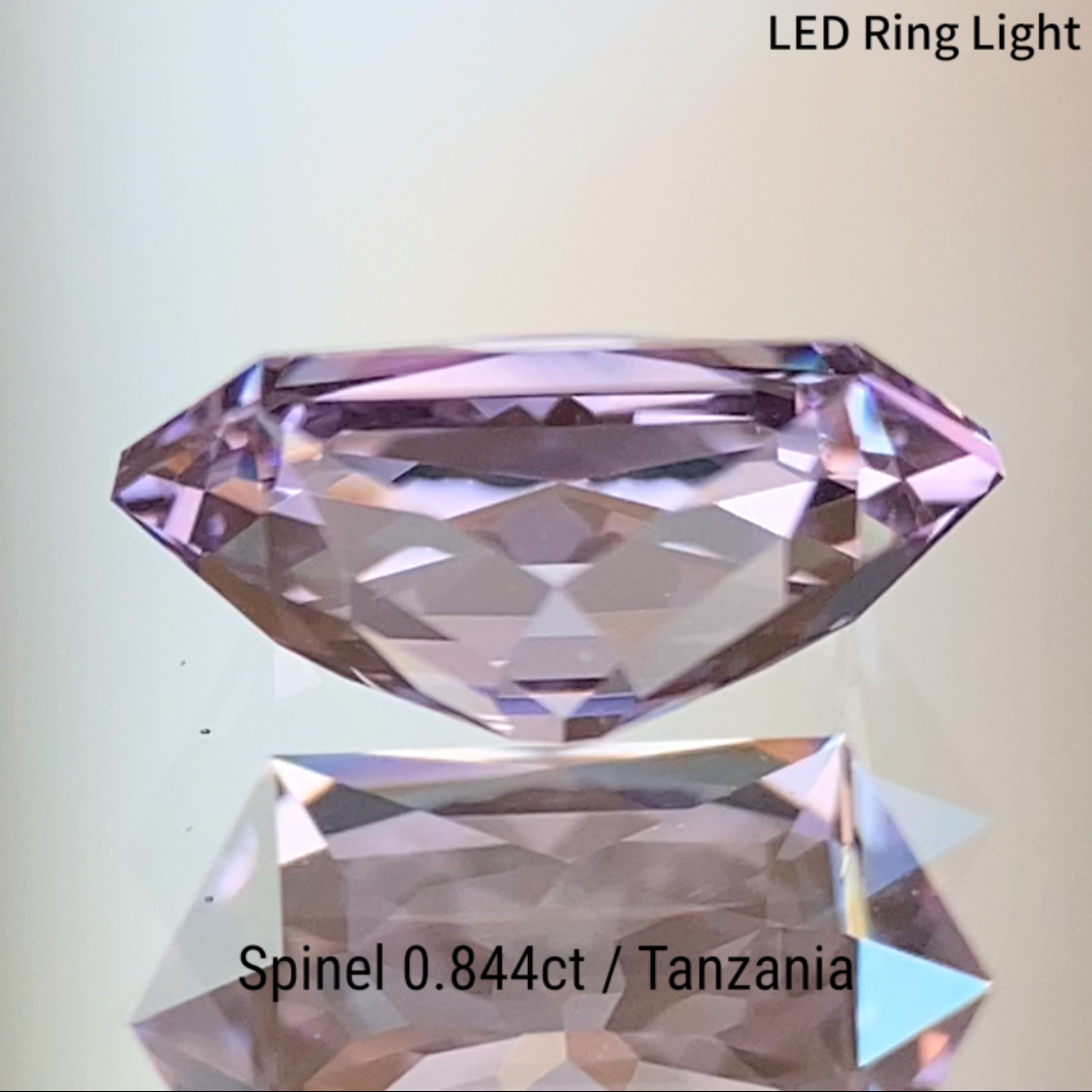 Light Lavender Spinel 0.844ct / Tanzania