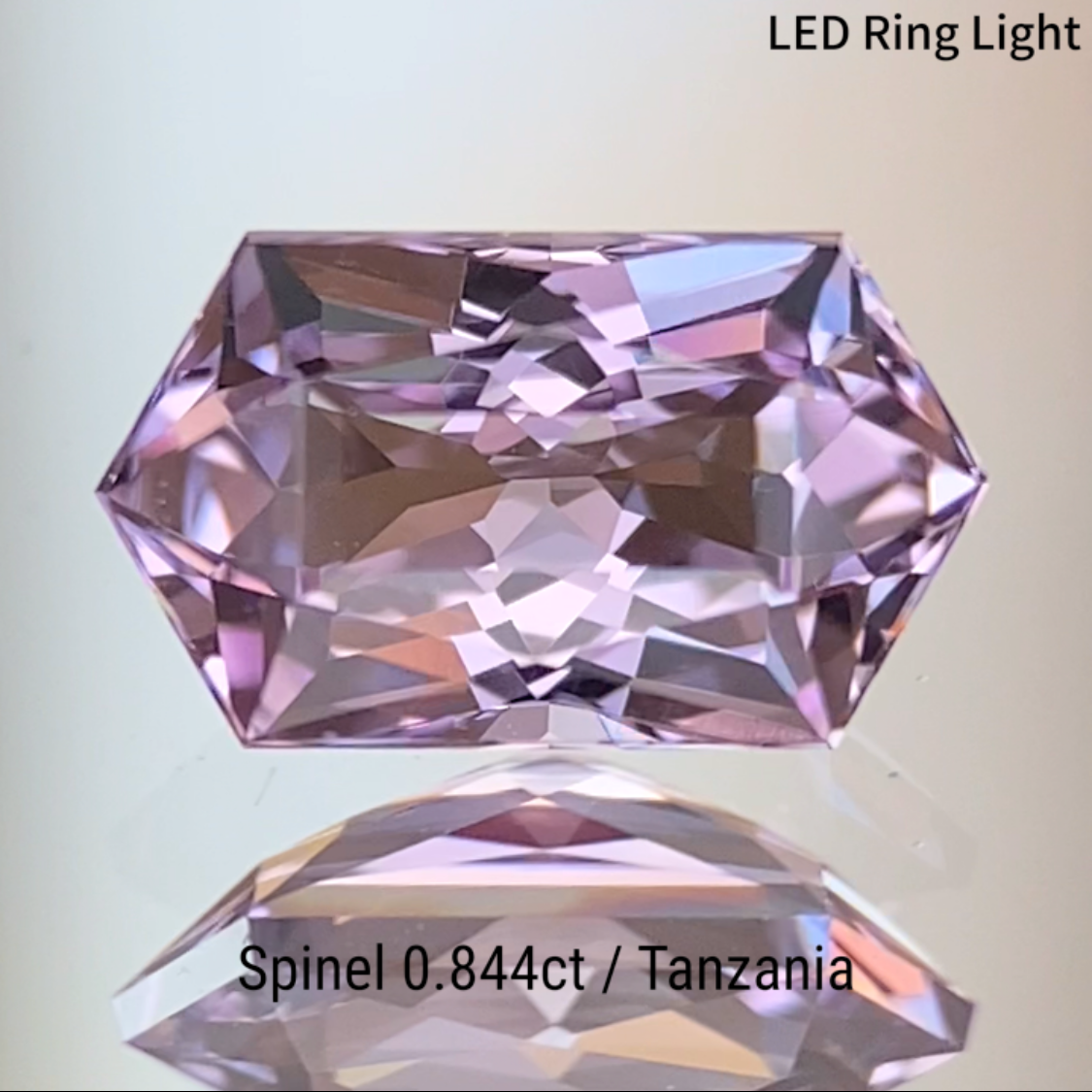 Light Lavender Spinel 0.844ct / Tanzania