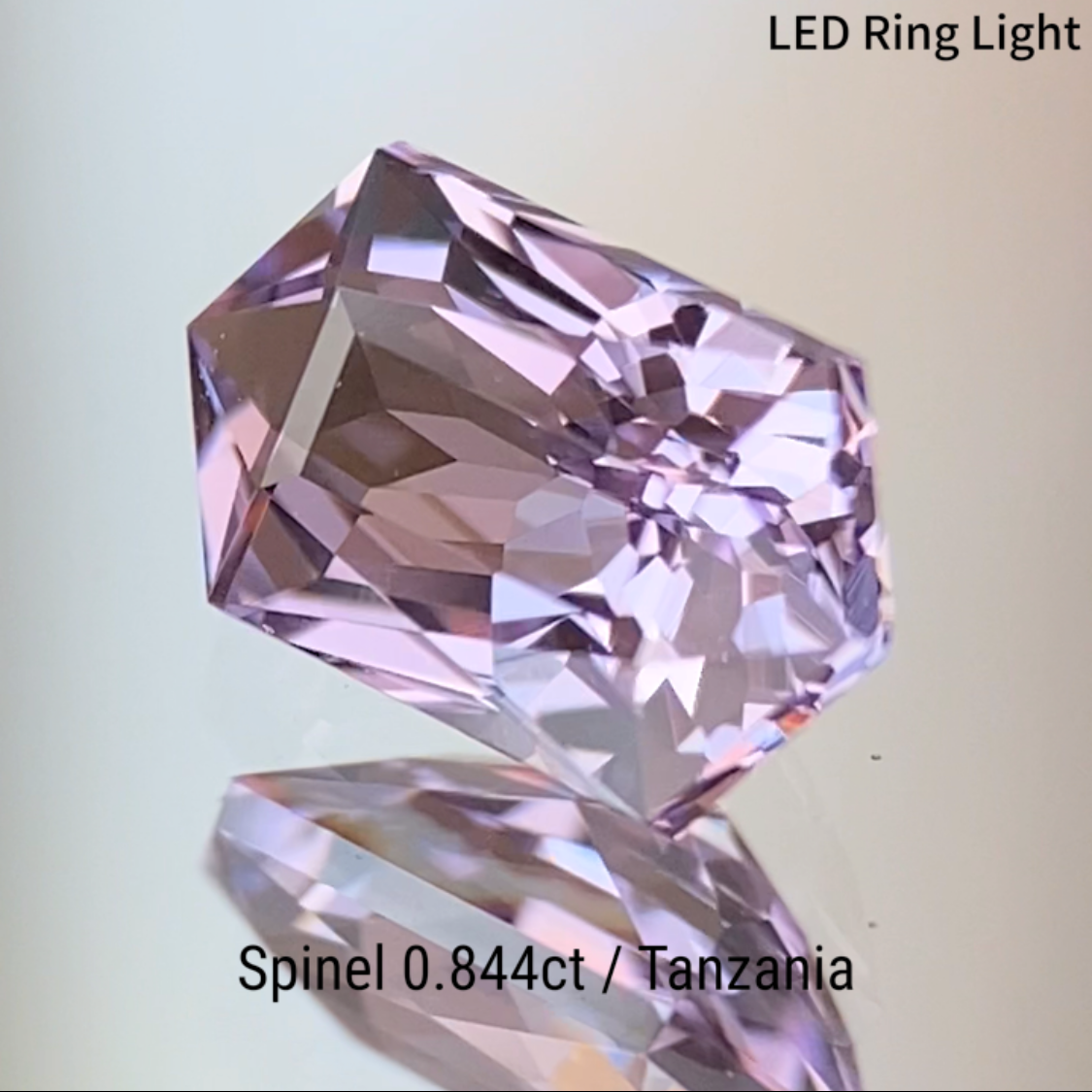 Light Lavender Spinel 0.844ct / Tanzania