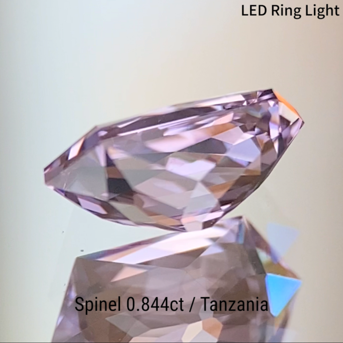 Light Lavender Spinel 0.844ct / Tanzania