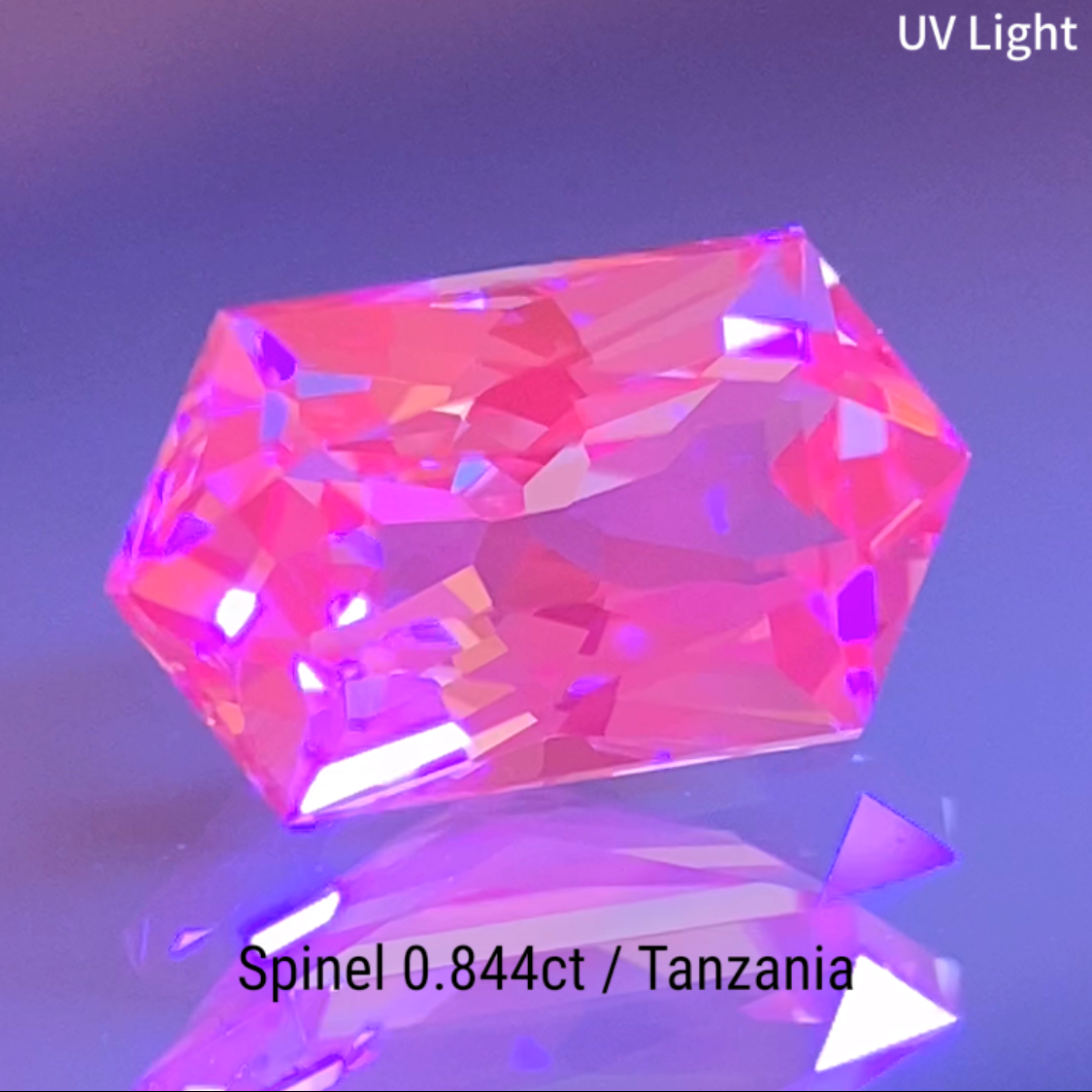 Light Lavender Spinel 0.844ct / Tanzania