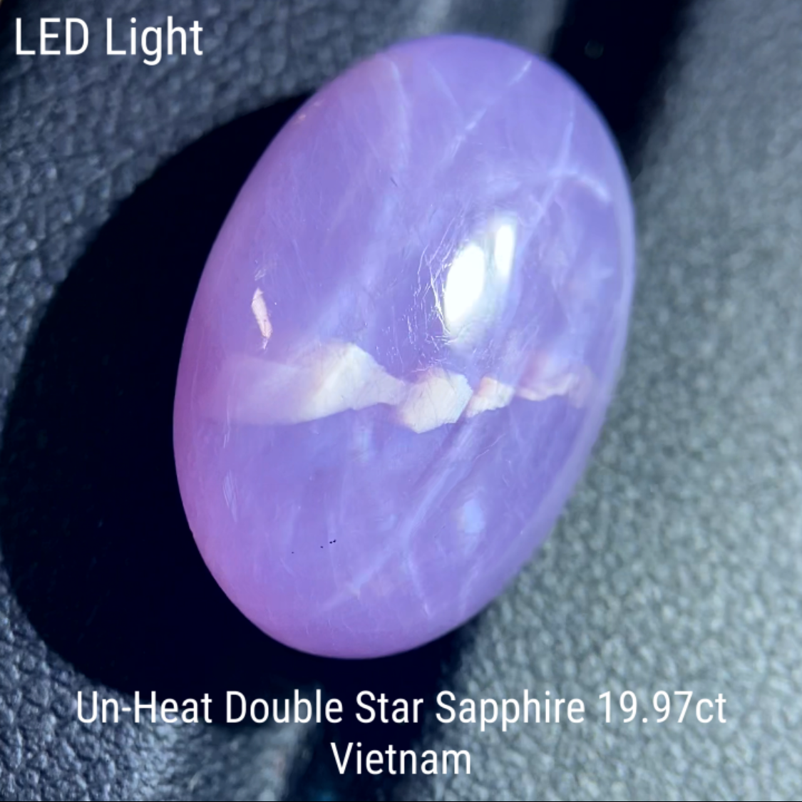 Un-Heat Double Star Sapphire 19.979ct / Vietnam