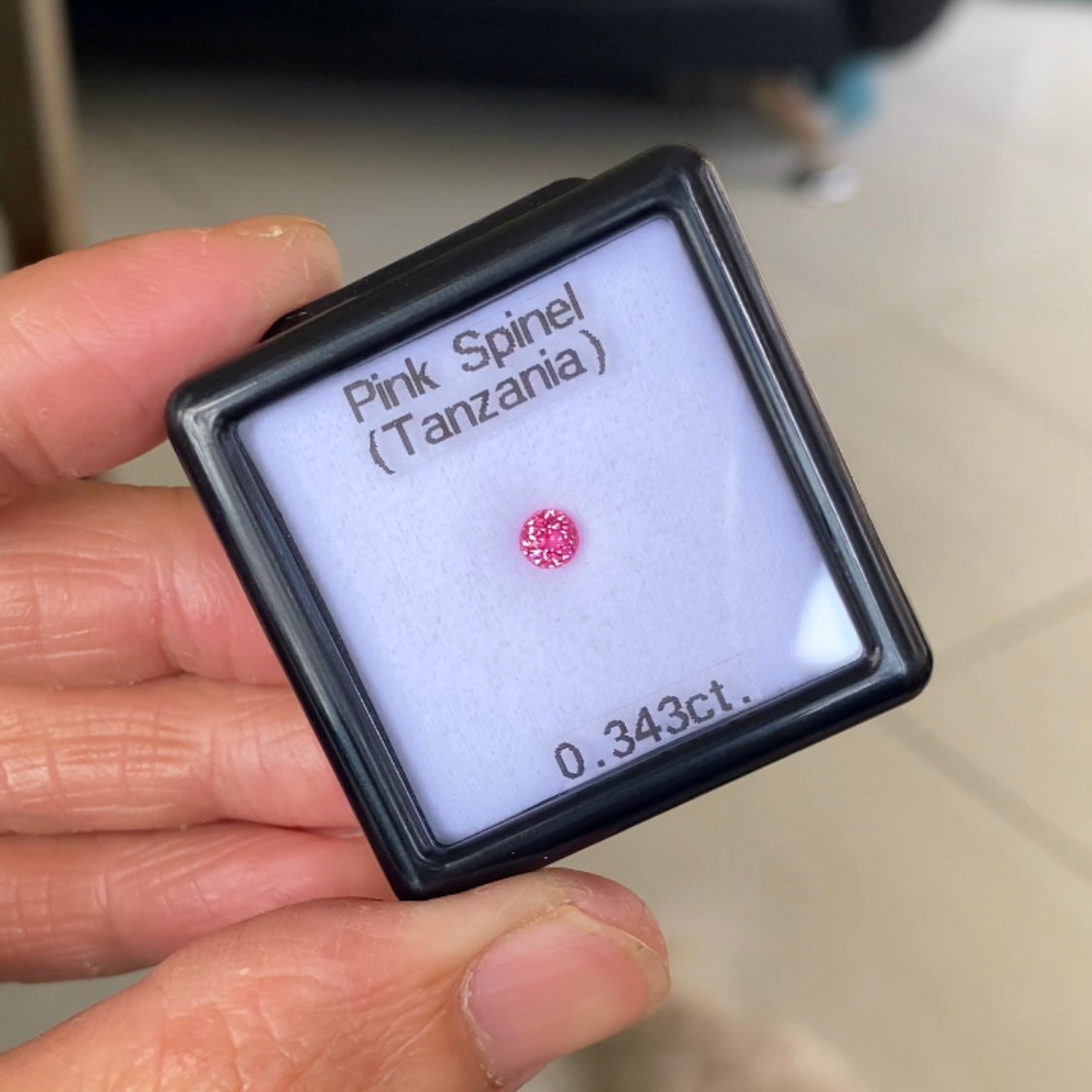 Mahenge Spinel 0.343ct / Tanzania