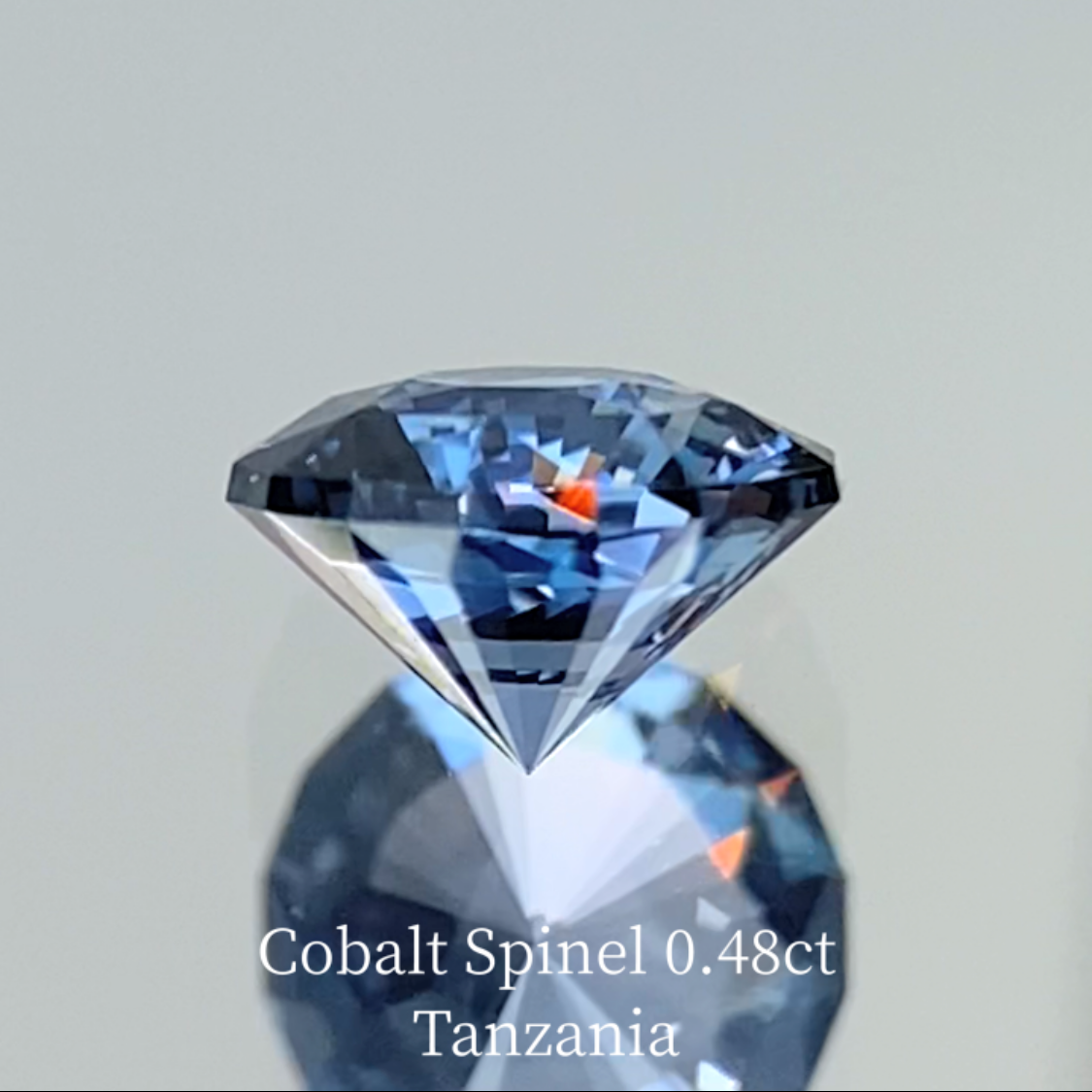 Cobalt Spinel 0.494ct / Tanzania