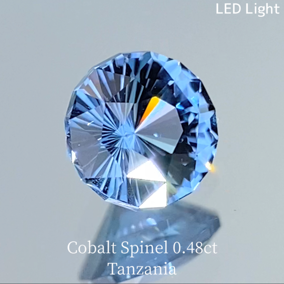 Cobalt Spinel 0.494ct / Tanzania