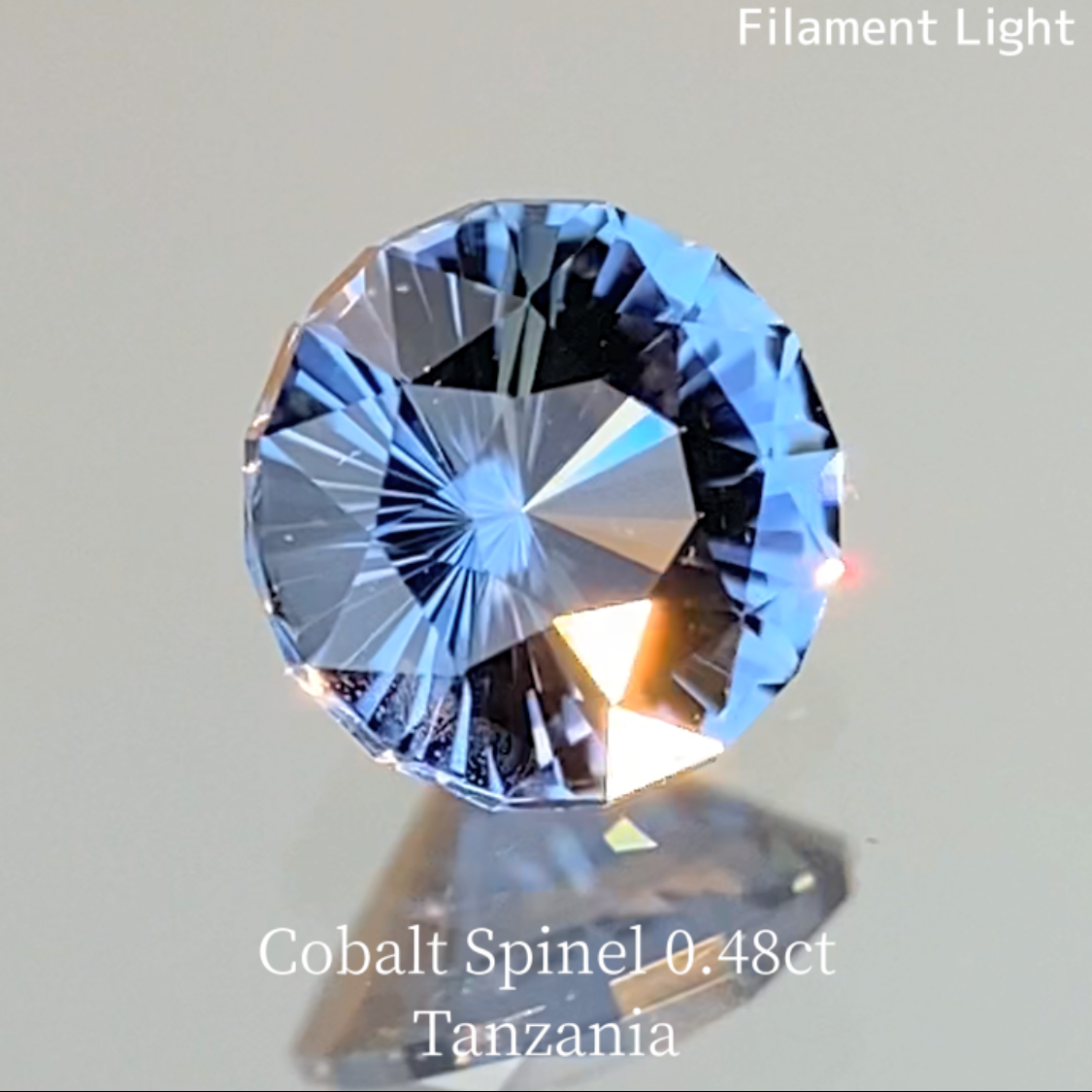 Cobalt Spinel 0.494ct / Tanzania