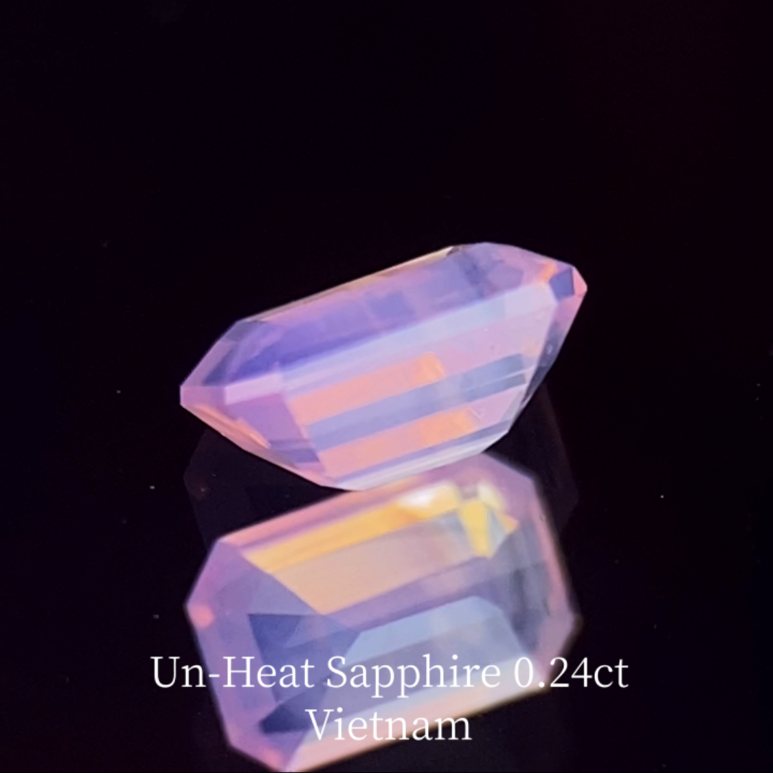 Un-Heat Sapphire 0.244ct / Vietnam