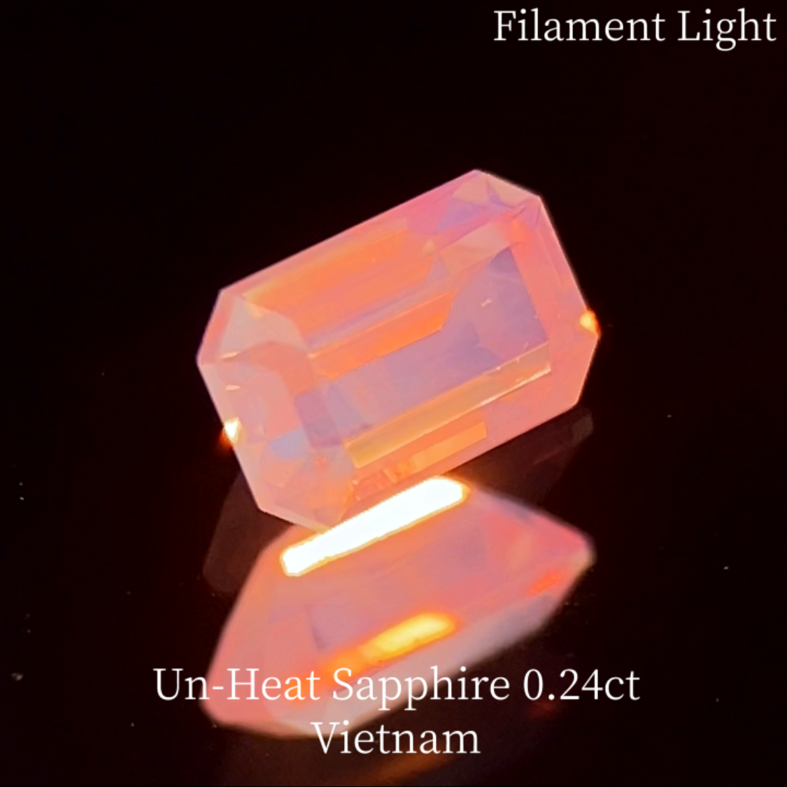 Un-Heat Sapphire 0.244ct / Vietnam