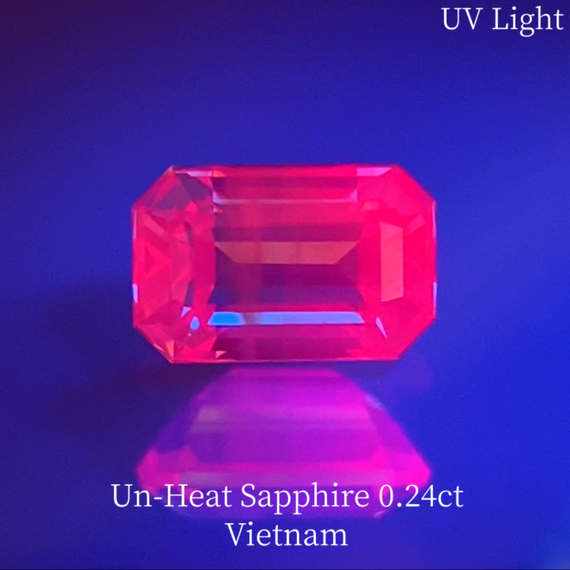 Un-Heat Sapphire 0.244ct / Vietnam