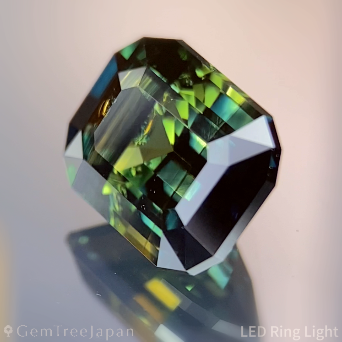Parti-Color Sapphire 1.641ct / Nigeria