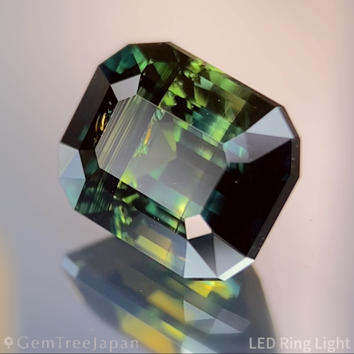Parti-Color Sapphire 1.641ct / Nigeria