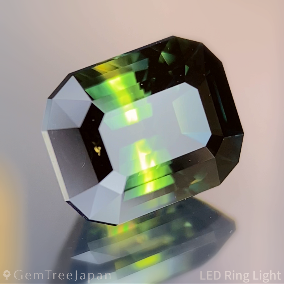 Parti-Color Sapphire 1.641ct / Nigeria