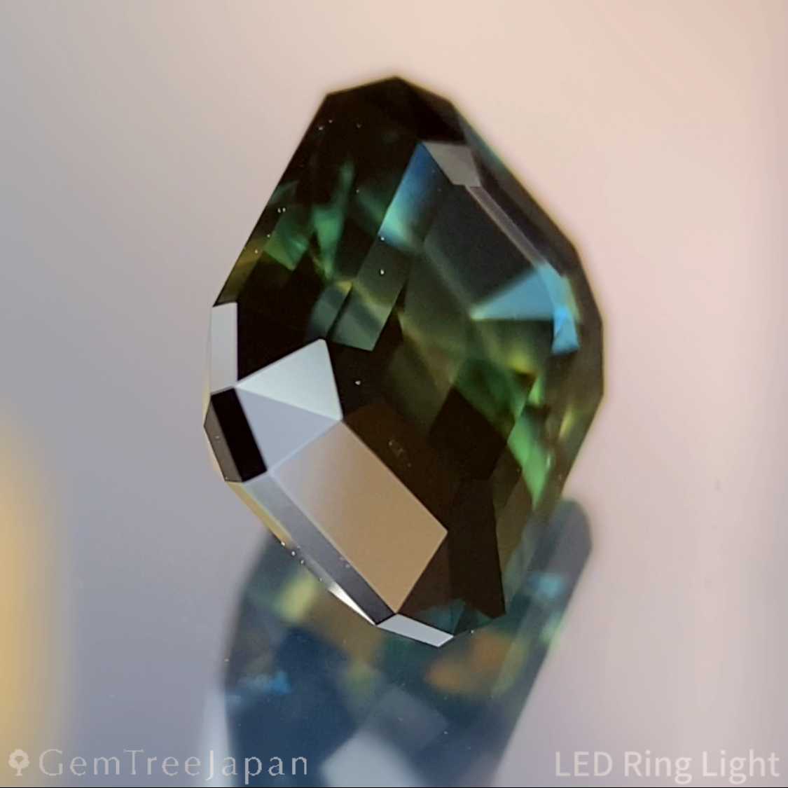 Parti-Color Sapphire 1.641ct / Nigeria