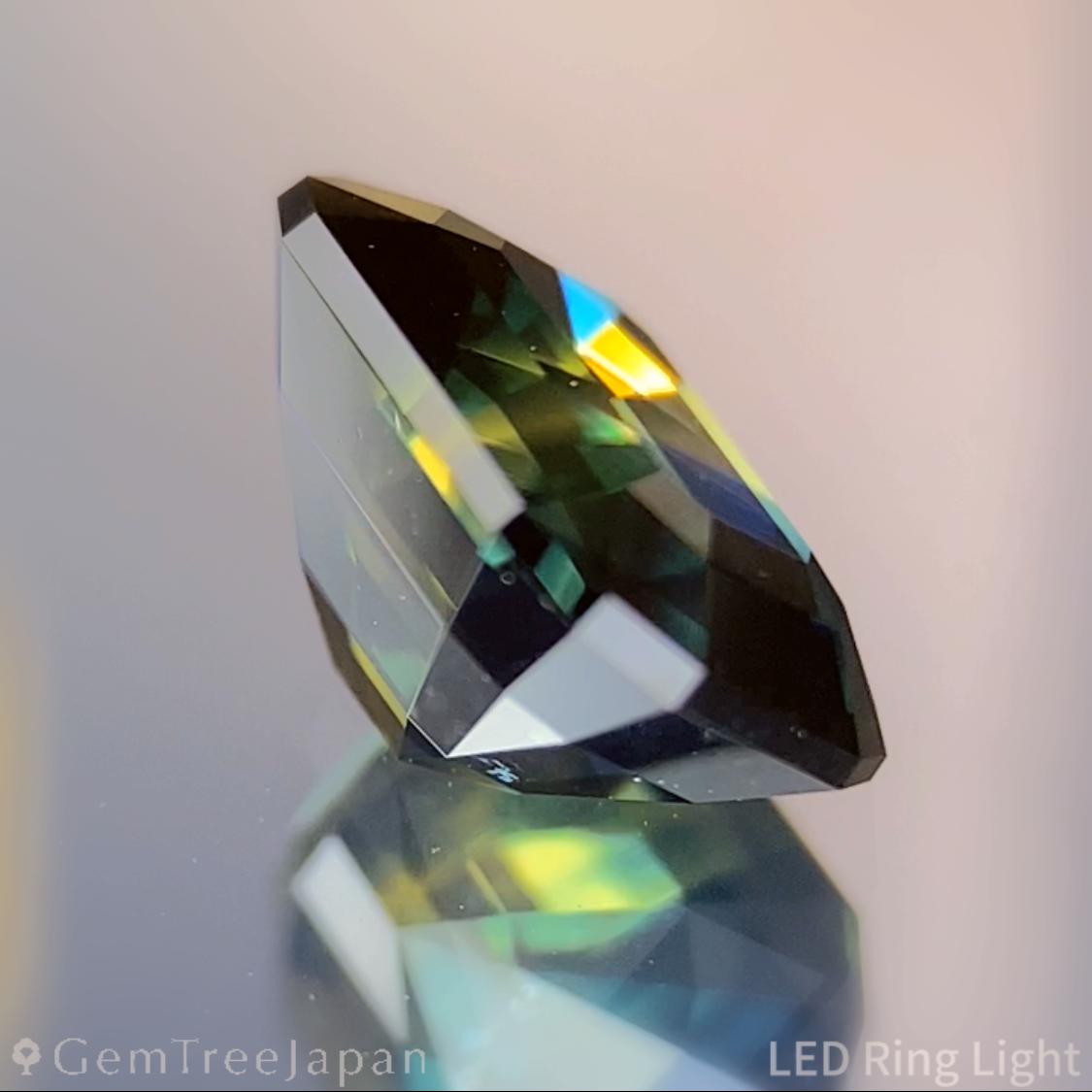 Parti-Color Sapphire 1.641ct / Nigeria