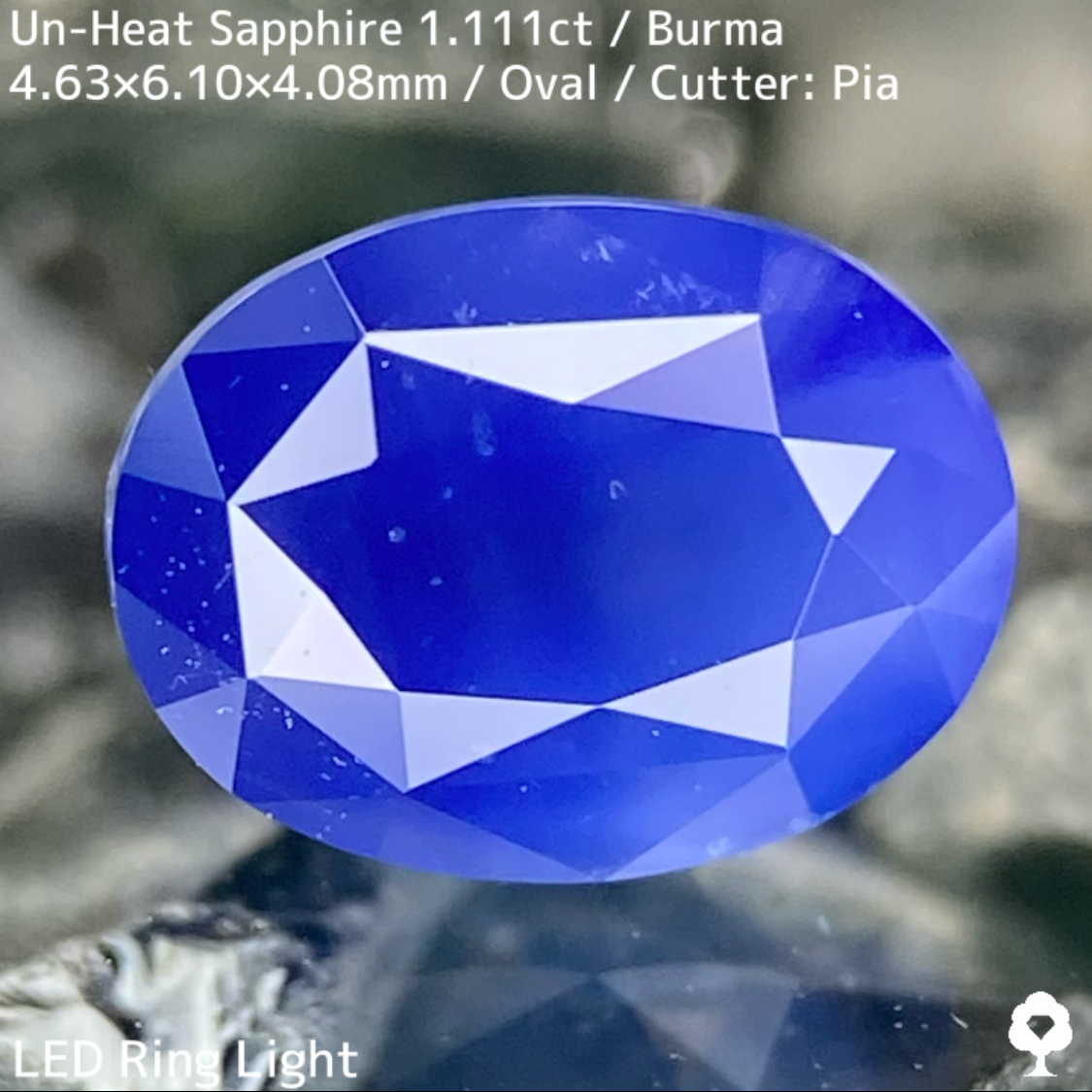 Un-Heat Sapphire 1.111ct / Burma