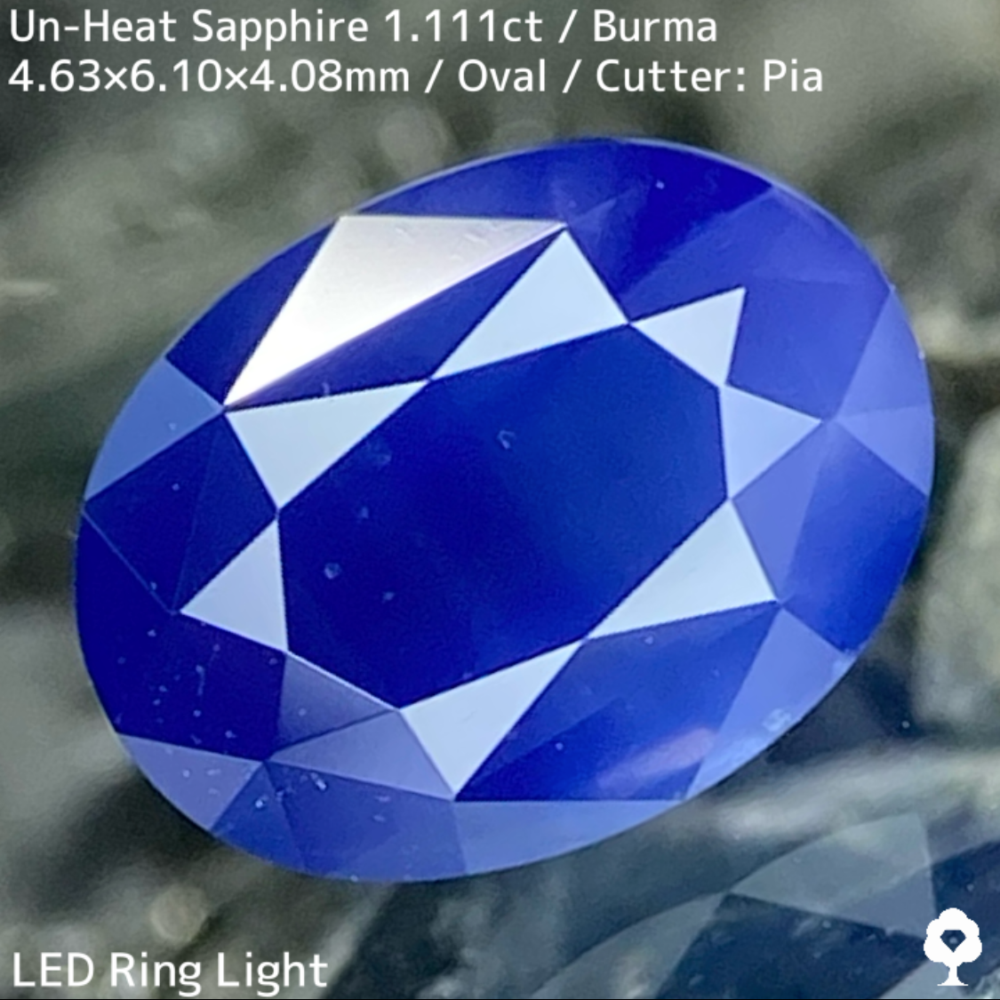 Un-Heat Sapphire 1.111ct / Burma