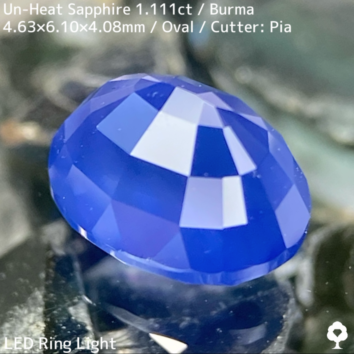 Un-Heat Sapphire 1.111ct / Burma