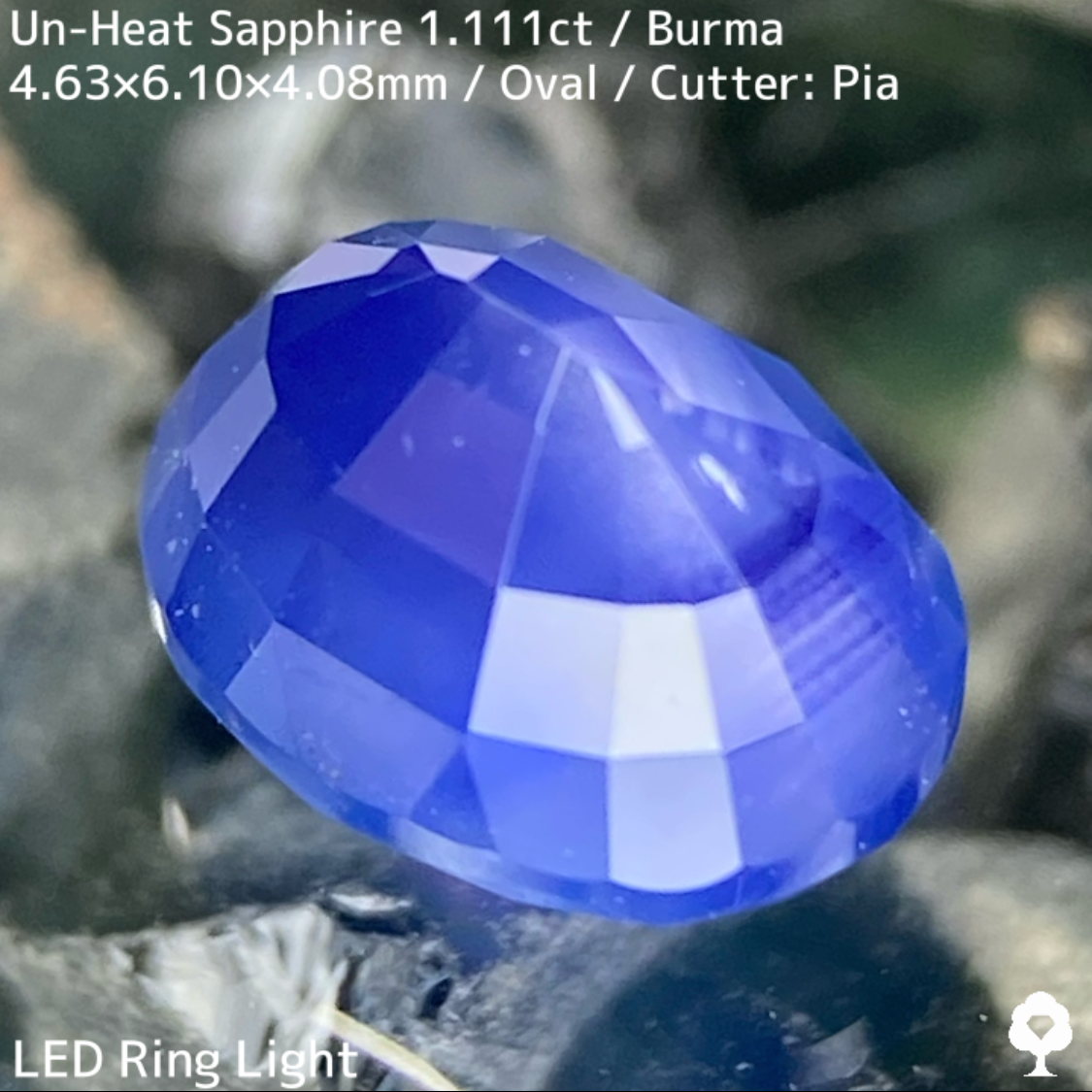 Un-Heat Sapphire 1.111ct / Burma