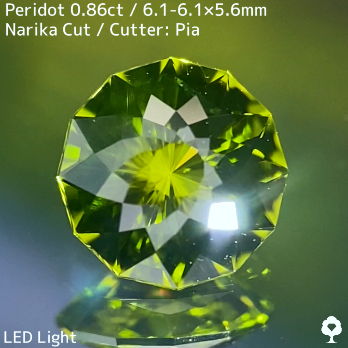 Peridot 0.86ct / Burma