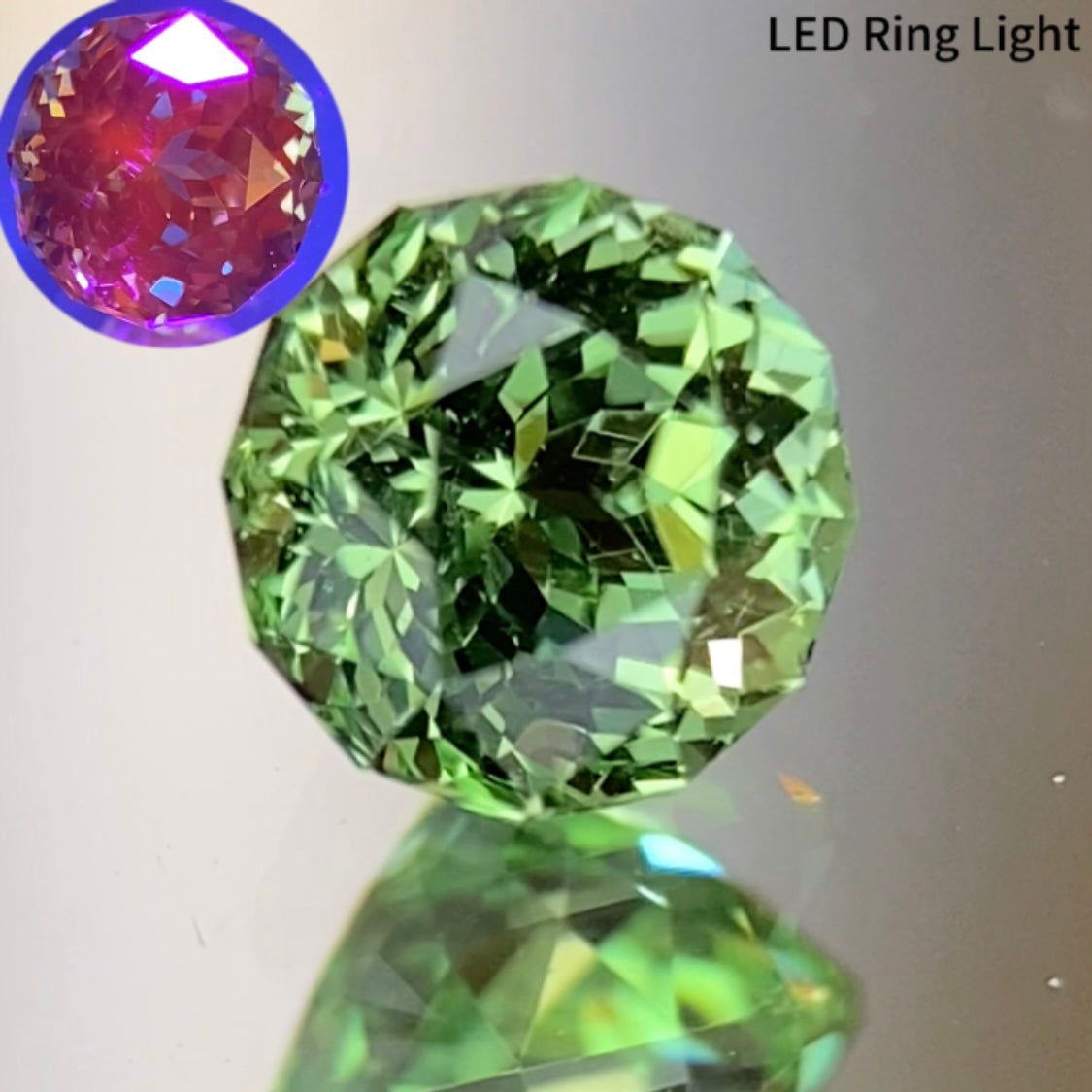 UV Change Tsavorite 0.500ct / Tanzania