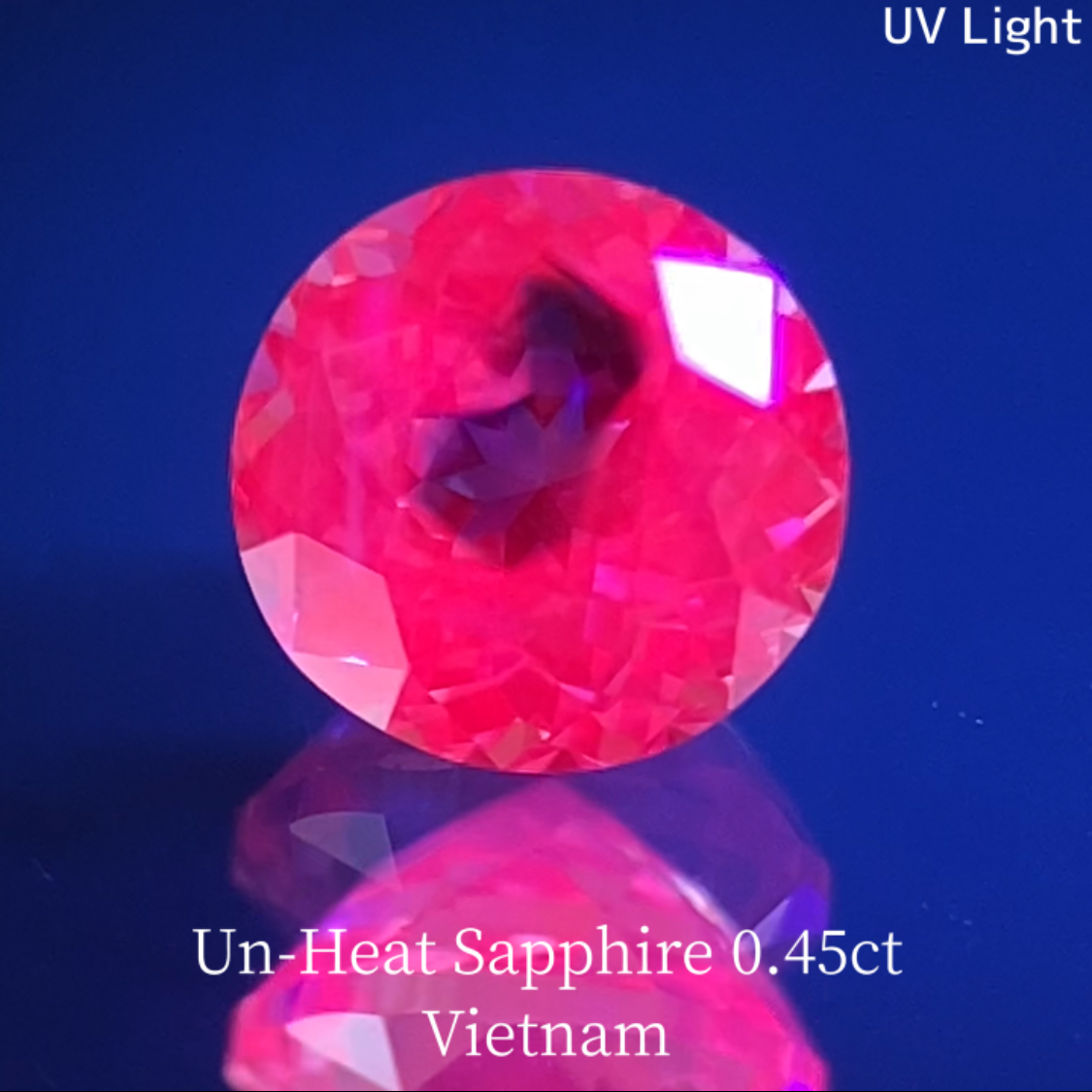 Un-Heat Sapphire 0.45ct / Vietnam