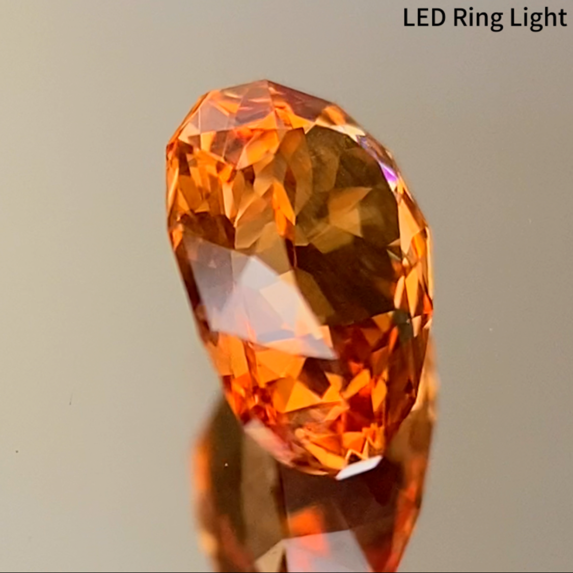 Spessartine Garnet 0.583ct / Tanzania