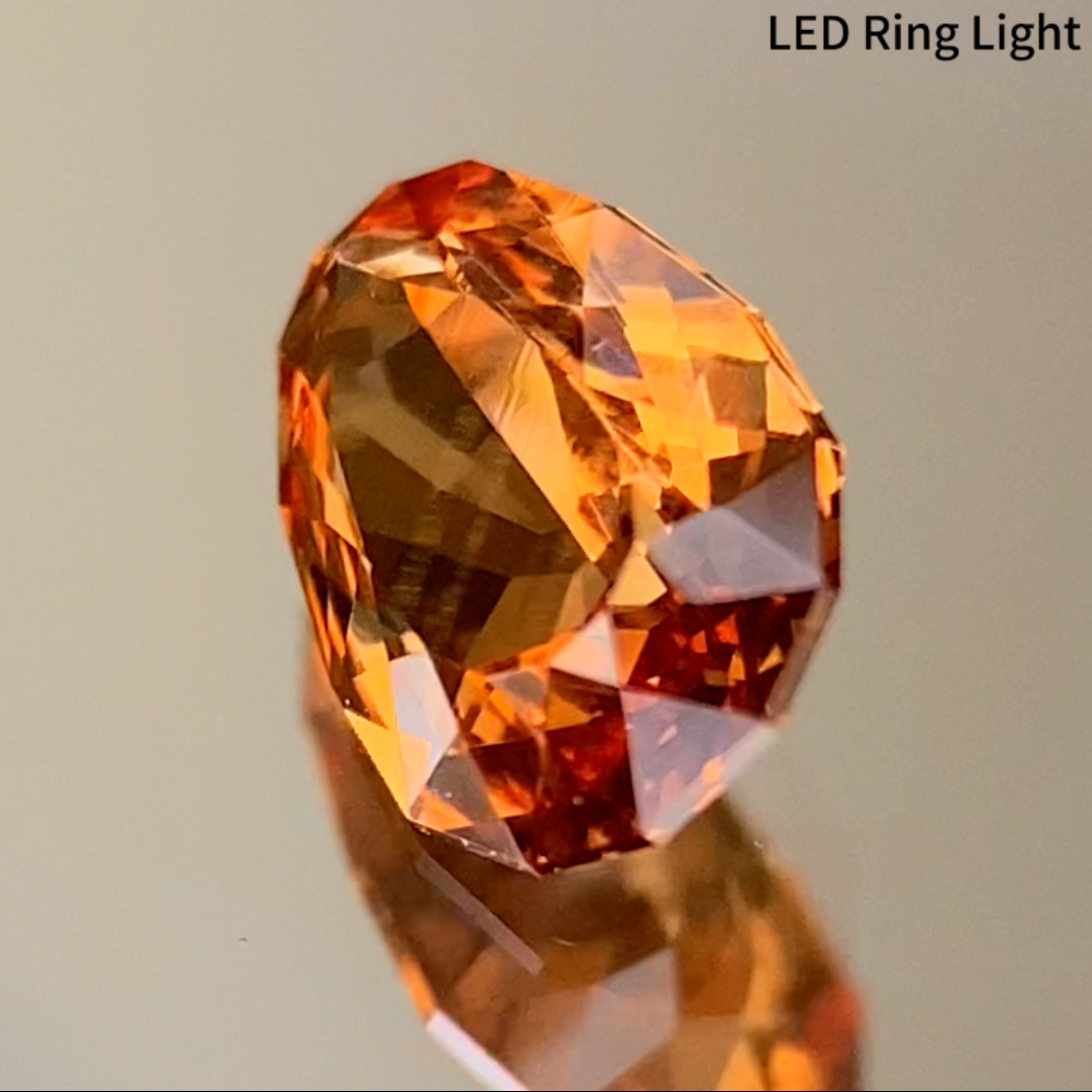Spessartine Garnet 0.583ct / Tanzania