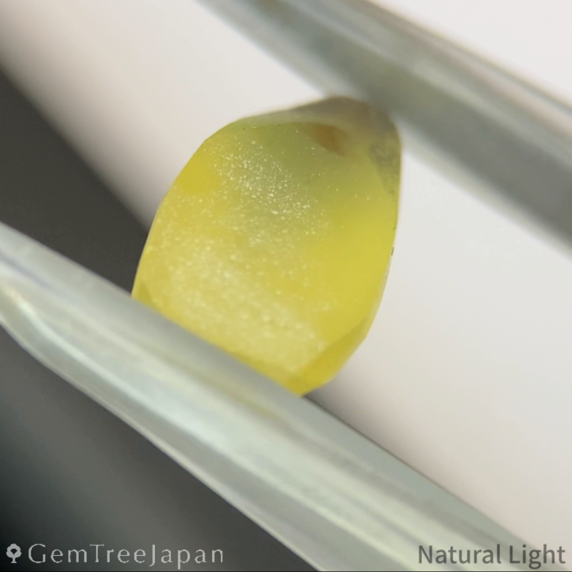 Yellow Sapphire 3.38ct→1.764ct / Nigeria