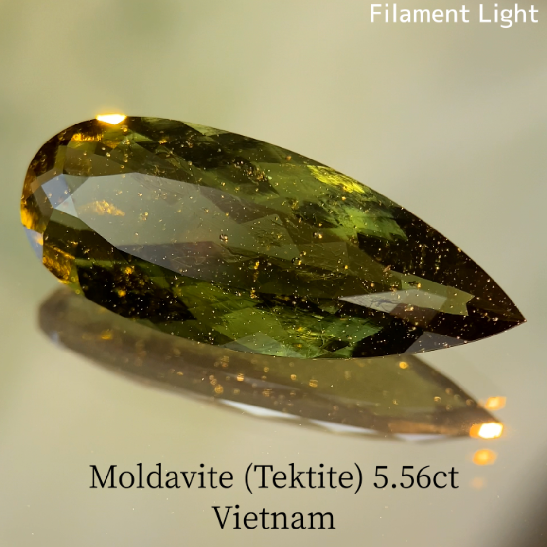 Moldavite (Tektite) 5.56ct / Vietnam