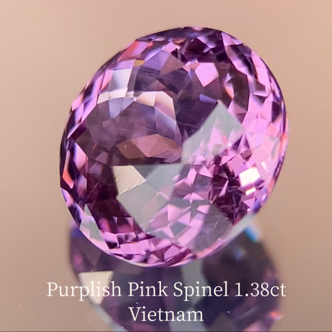 Pink Spinel 1.382ct / Vietnam