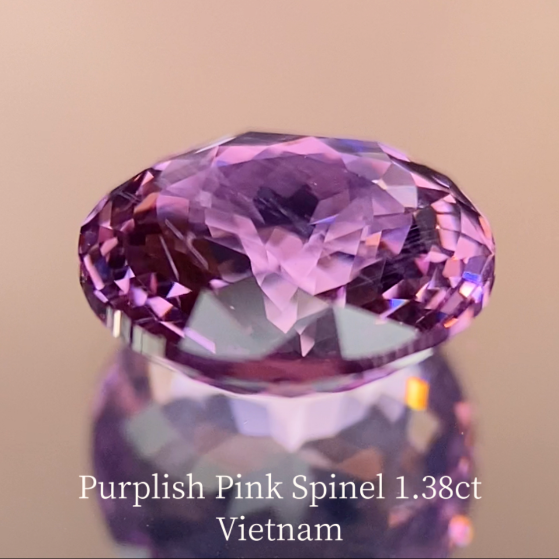 Pink Spinel 1.382ct / Vietnam