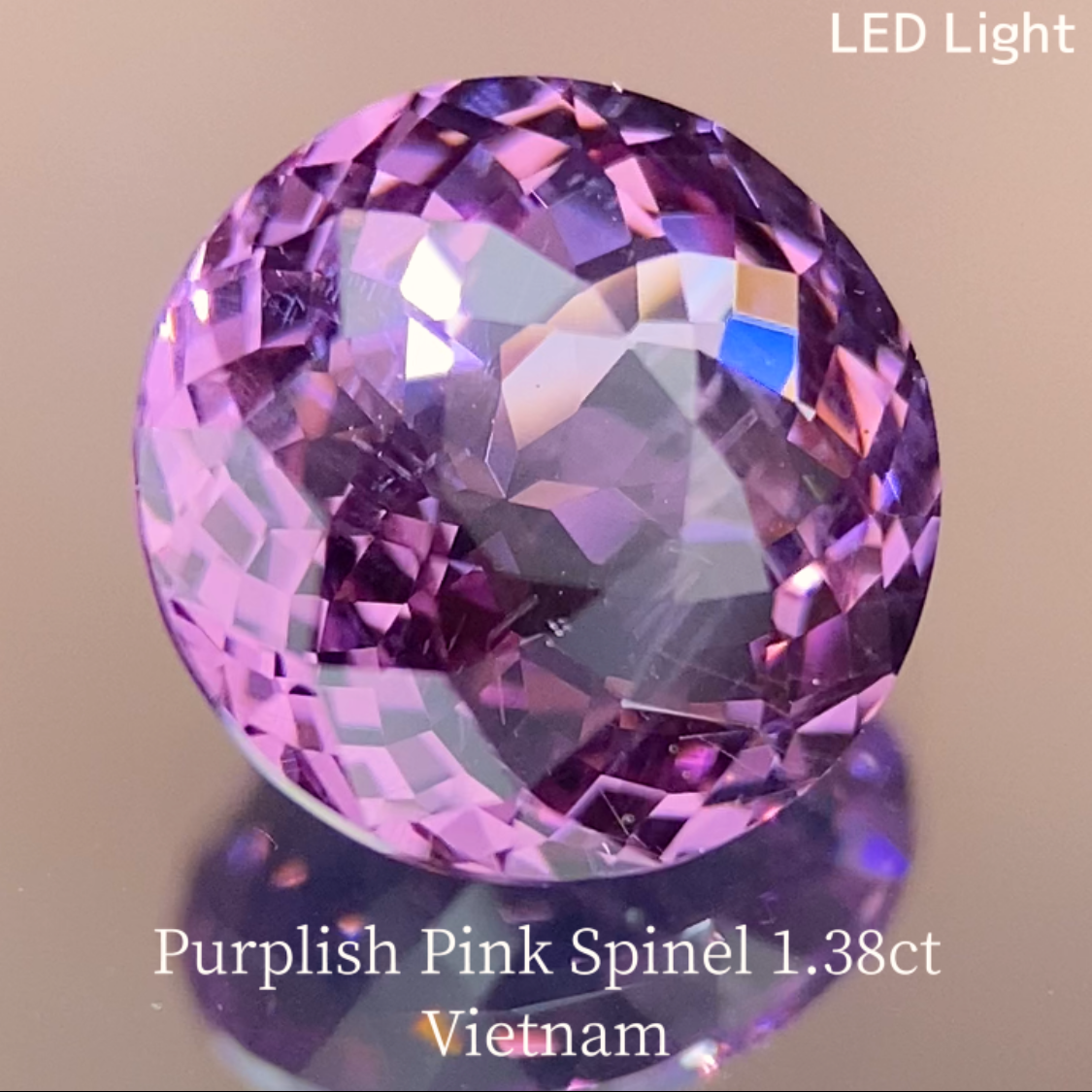 Pink Spinel 1.382ct / Vietnam