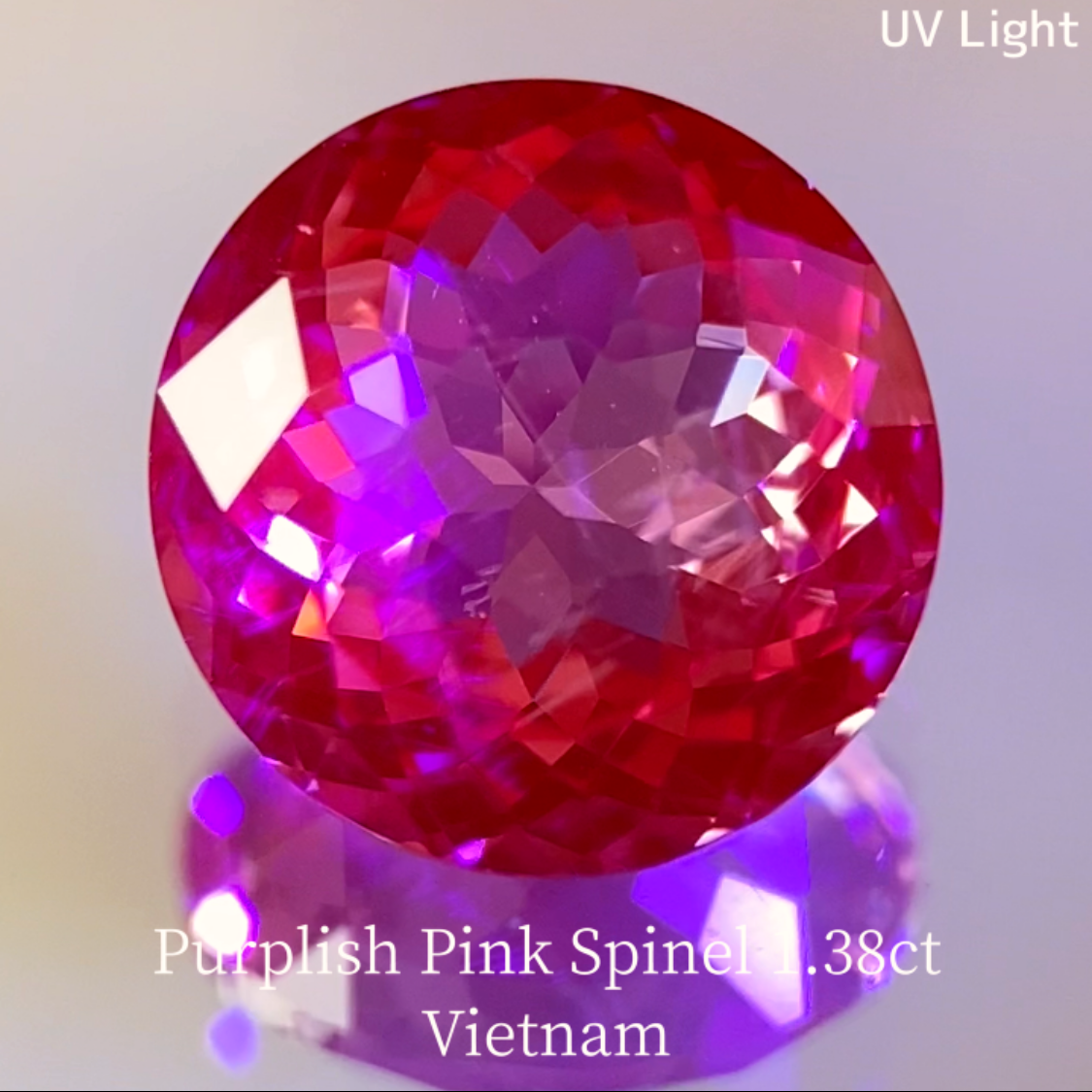 Pink Spinel 1.382ct / Vietnam