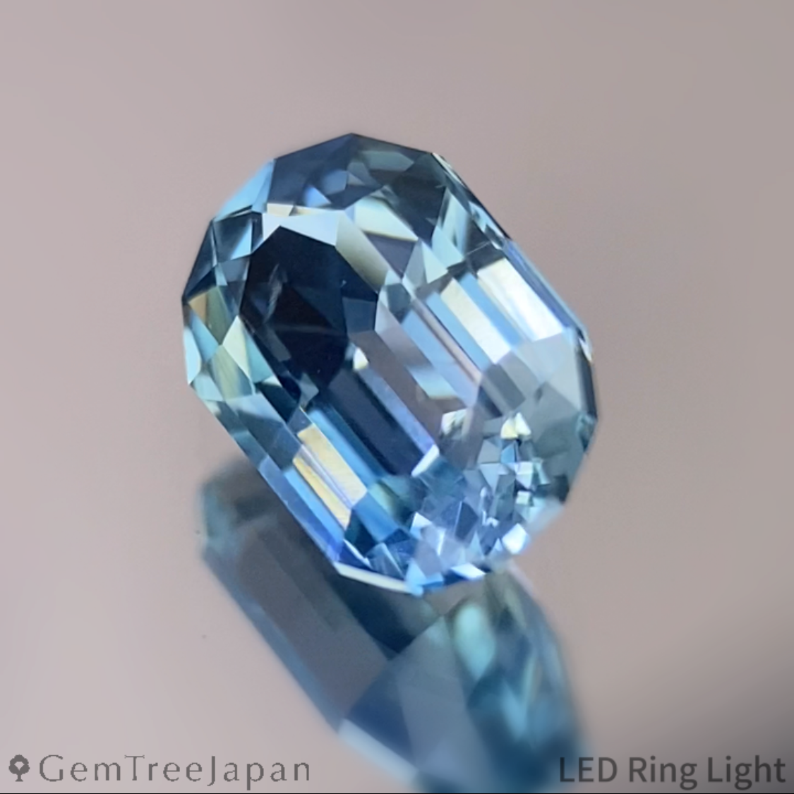 【Trial Price】"Ice Mint Blue" Sapphire 0.730ct / Kanchanaburi (Thailand)