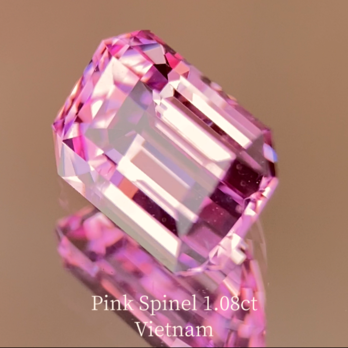 Pink Spinel 1.08ct / Vietnam