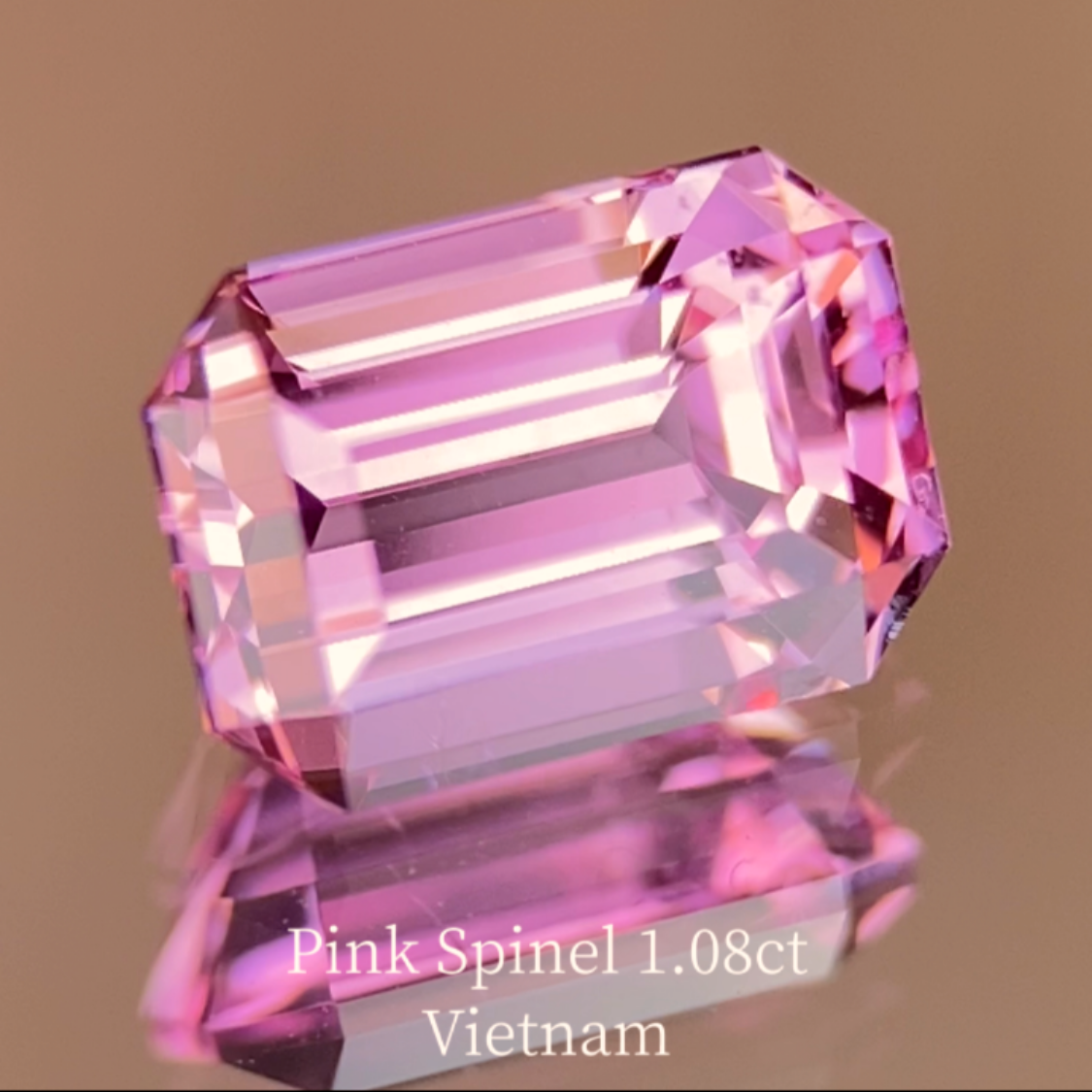 Pink Spinel 1.08ct / Vietnam