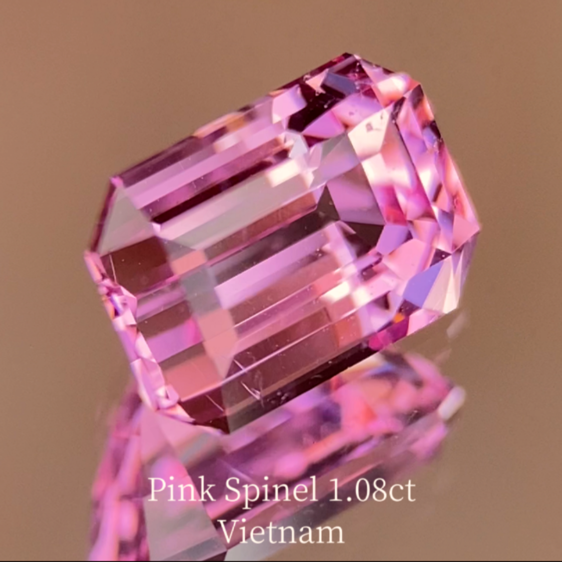 Pink Spinel 1.08ct / Vietnam