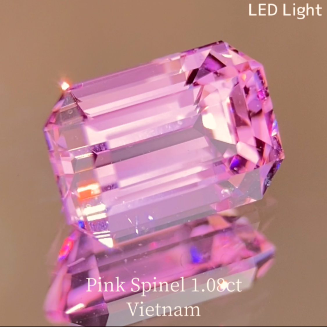Pink Spinel 1.08ct / Vietnam