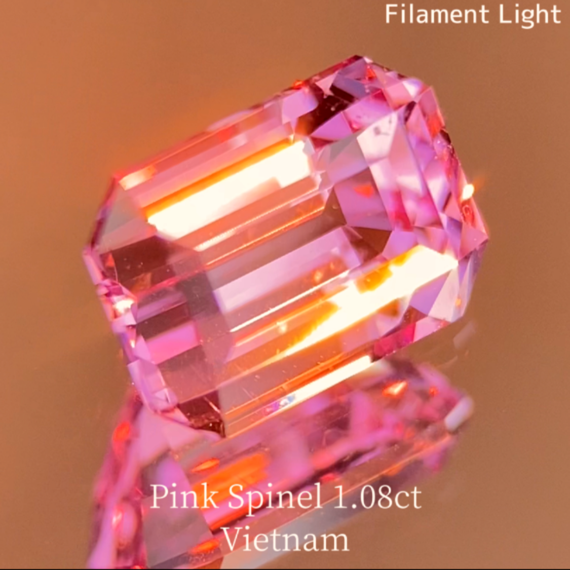 Pink Spinel 1.08ct / Vietnam