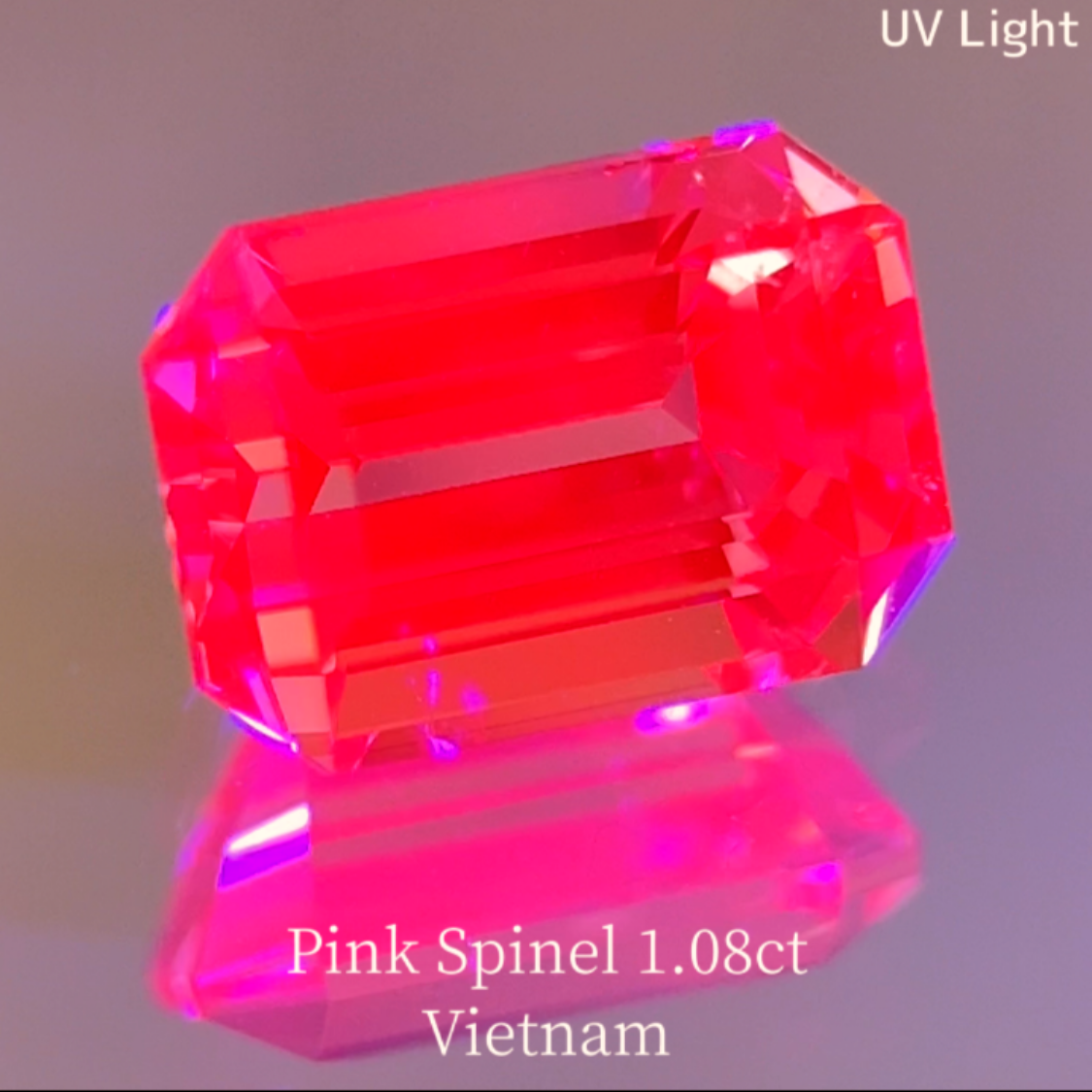 Pink Spinel 1.08ct / Vietnam