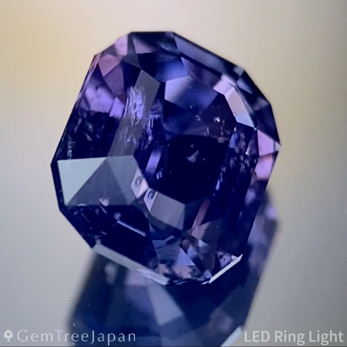 【lulu's Focus Gem】Bluish Violet Sapphire 1.084ct / Madagascar