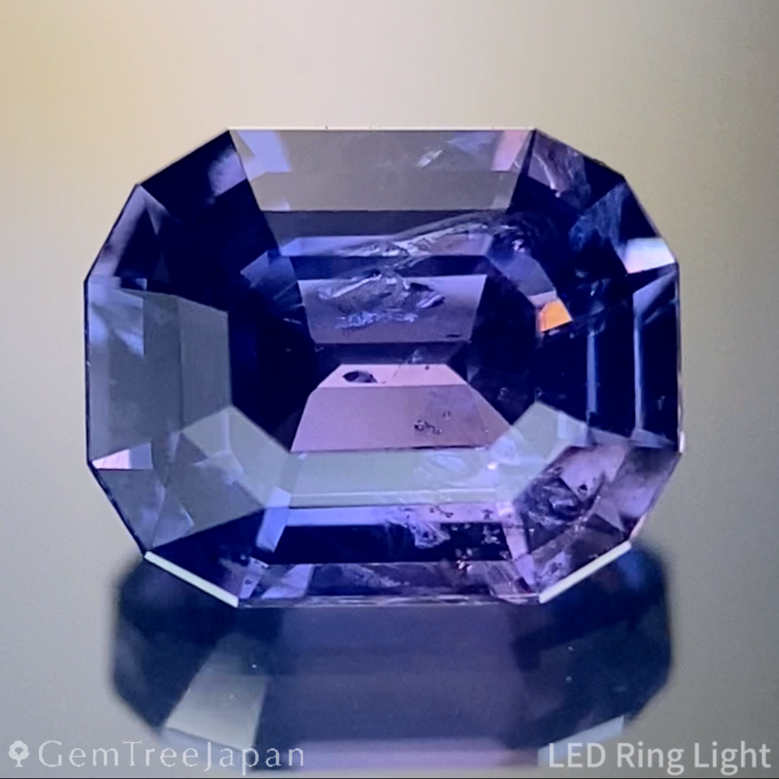 【lulu's Focus Gem】Bluish Violet Sapphire 1.084ct / Madagascar