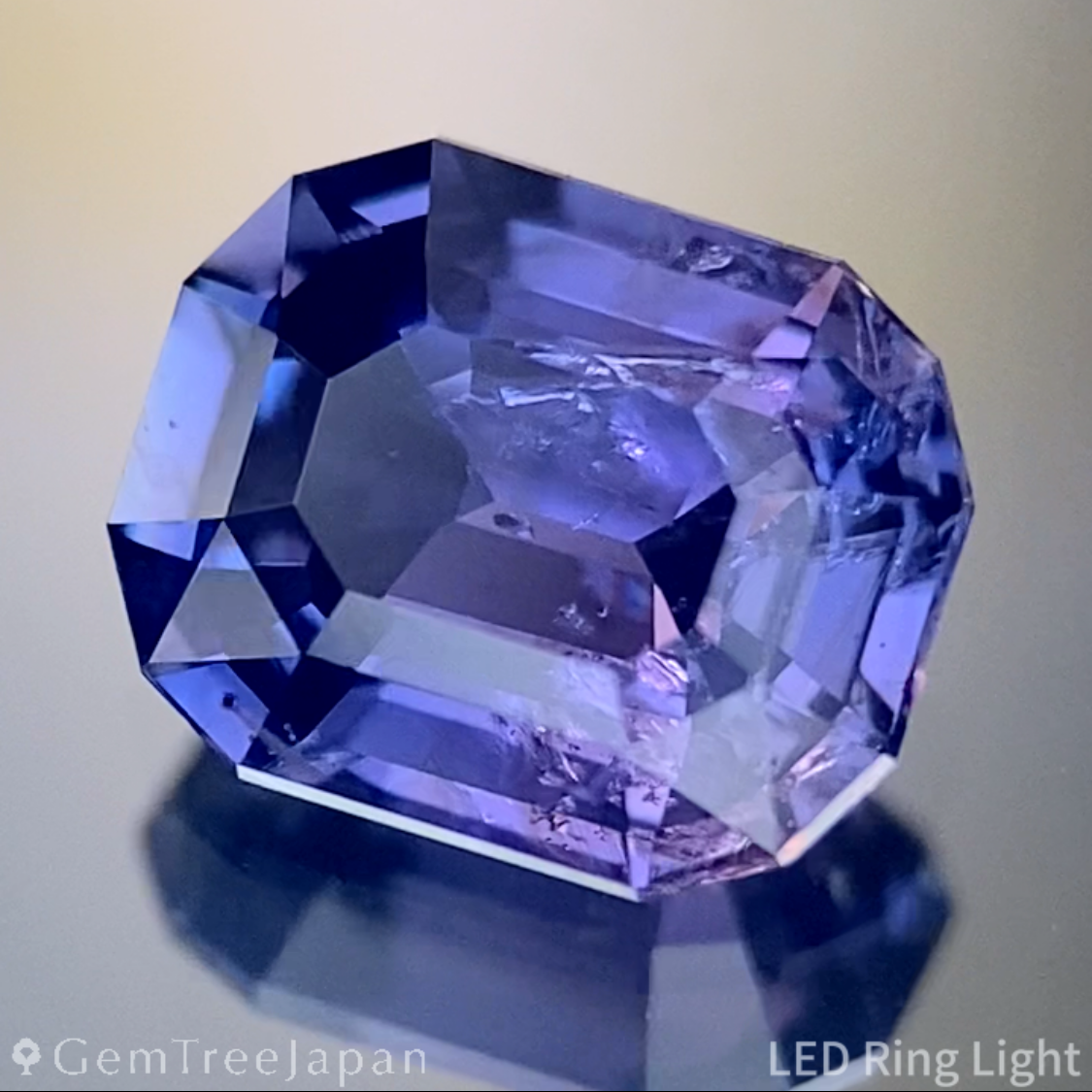 【lulu's Focus Gem】Bluish Violet Sapphire 1.084ct / Madagascar