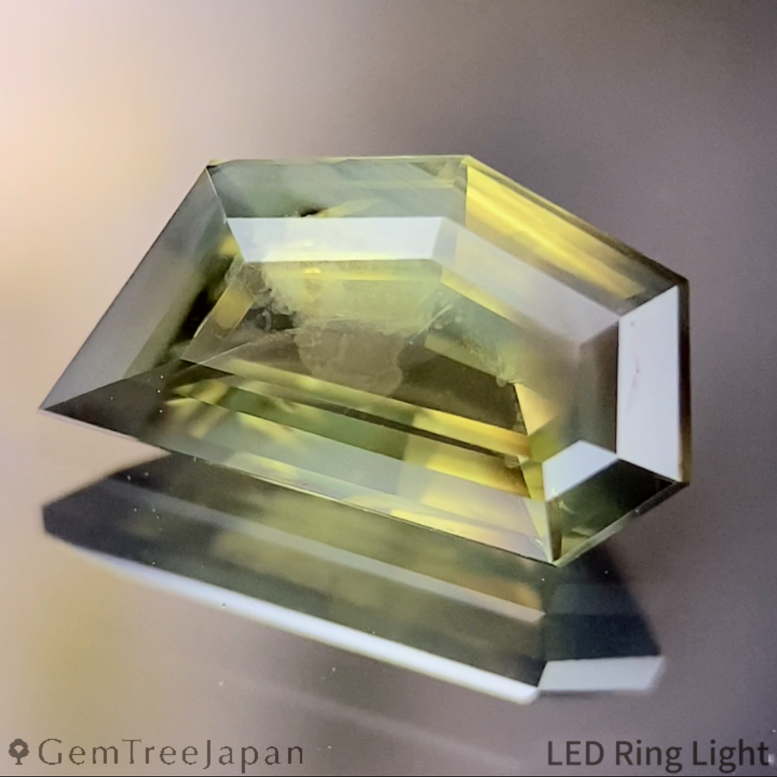 Parti-Color Sapphire 1.683ct / Nigeria