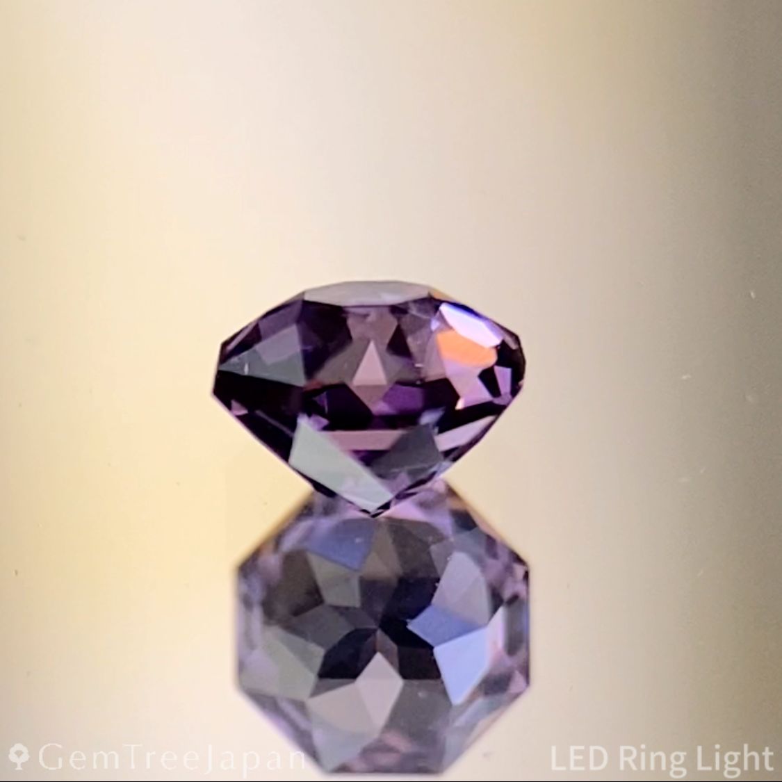 Pinkish Violet Spinel 0.343ct / Sri Lanka