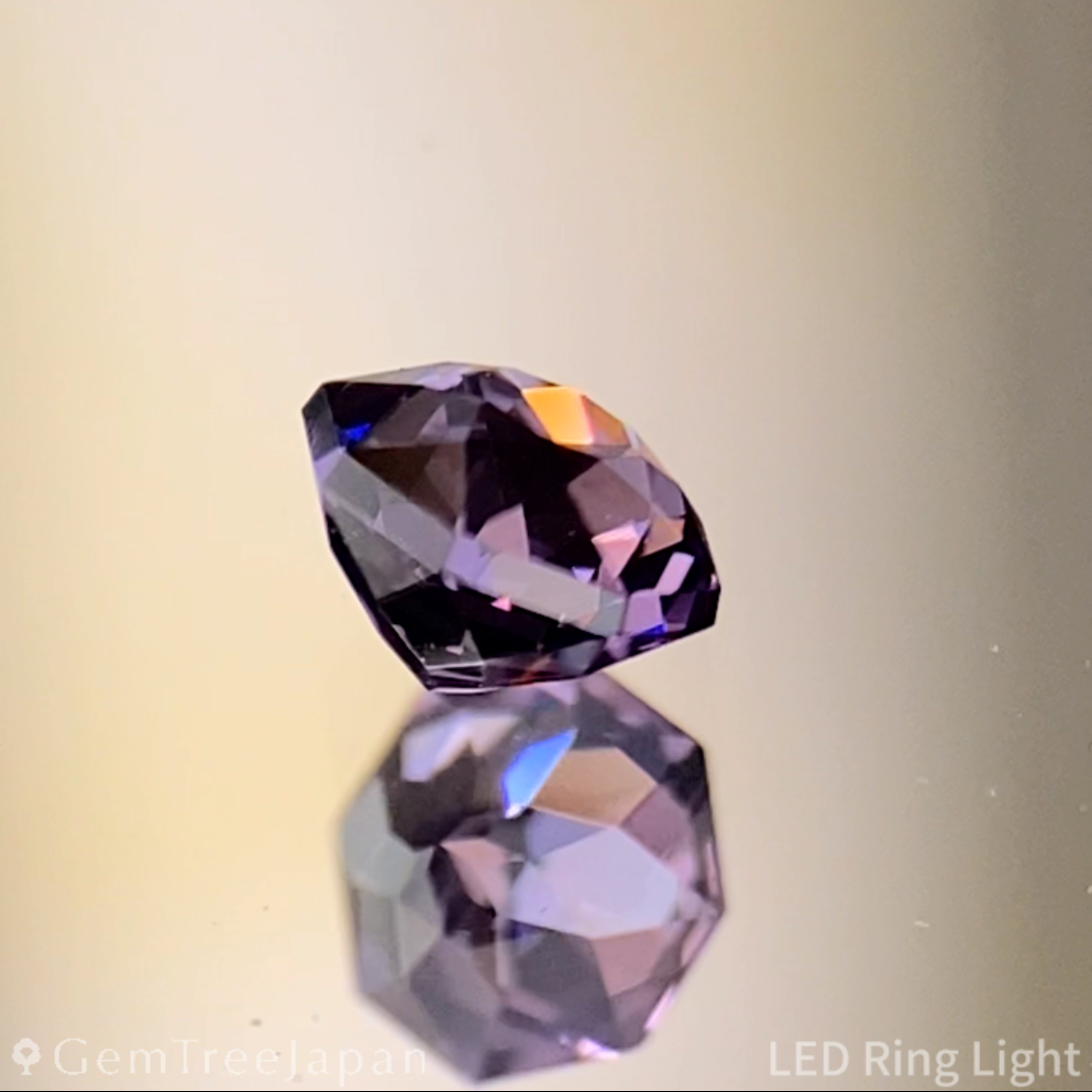 Pinkish Violet Spinel 0.343ct / Sri Lanka
