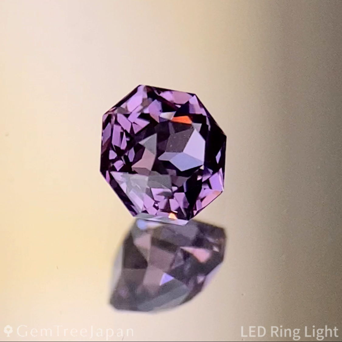 Pinkish Violet Spinel 0.343ct / Sri Lanka