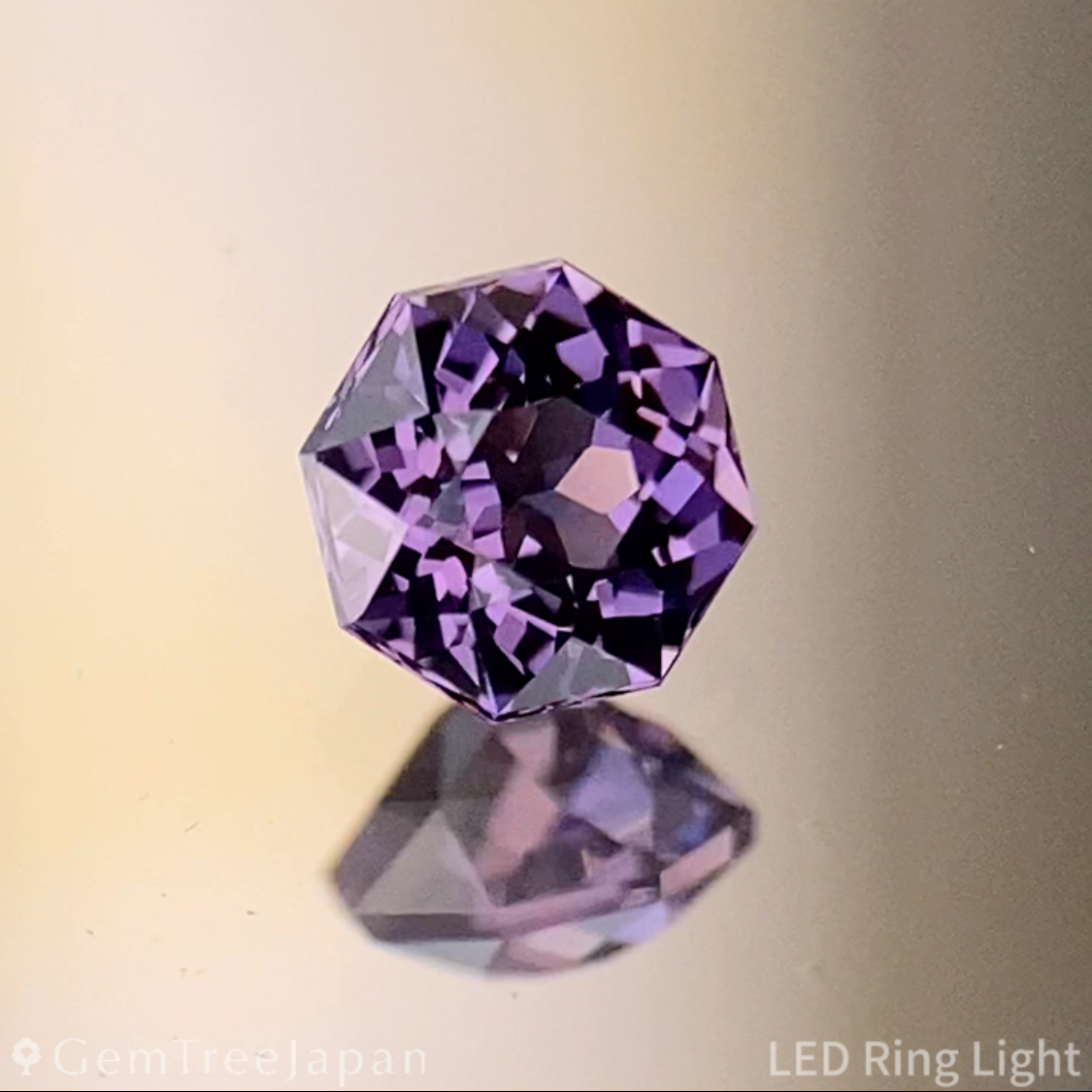 Pinkish Violet Spinel 0.343ct / Sri Lanka